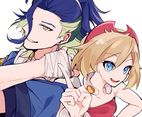 イラスト・アイコン描きます 商用利用ok◎立ち絵、MVイラストなども制作致します！ イメージ2
