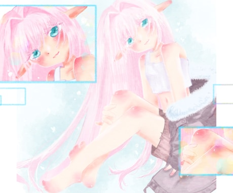 商用利用可/最短即日/著作権フリーイラスト承ります イメージ1