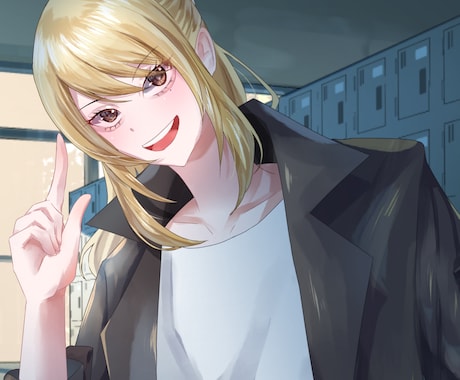 一枚絵アイコン描きます 安い！早い！高クオリティ！商用利用可能！Vtuber様などに イメージ2