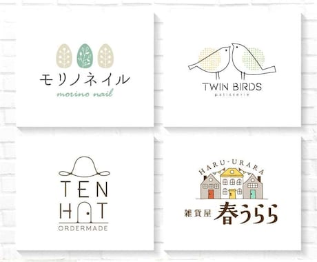 女性向け！想いが伝わる上品であたたかいロゴ作ります 初めての方も安心！著作権譲渡！AIデータ込！ イメージ2