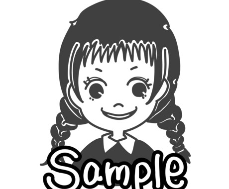 名刺やアイコンに！デフォルメ似顔絵を描きます POPでゆるかわなタッチのイラスト◎ イメージ2