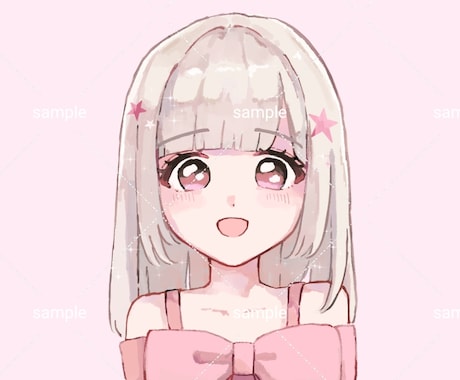 SNS用アイコンイラストお描き致します ご希望に合わせて制作致します‼️ イメージ2