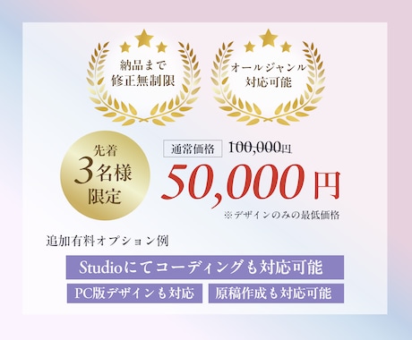 読まれる、理解する、行動したくなるLPを制作します クオリティもマーケ思考も求めているＬＰを探している方へ イメージ2
