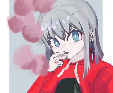SNS用のアイコン作成します かわいいアイコン描かせてください イメージ2