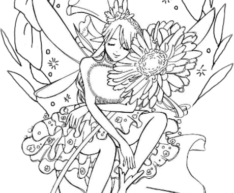 完全手描き！繊細オーダーメイドのロゴ作成承ります あなたの情熱から、絵本のような繊細で美しいロゴが生まれます。 イメージ1