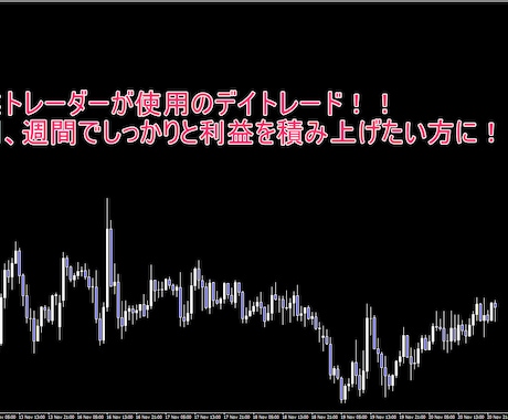 専業トレーダーのシンプルFXトレード方法教えます 月間、週間で安定した利益を積み重ねたい方へ！！ イメージ1