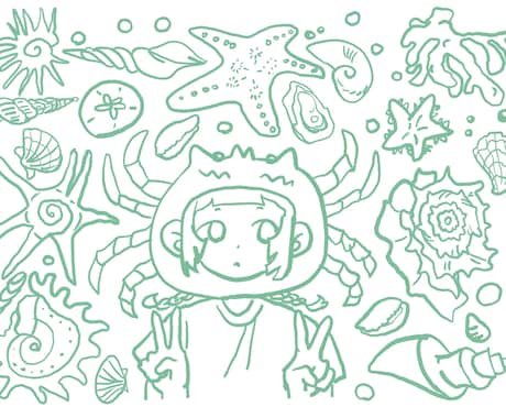 サブカル風のお洒落な日記・コラージュなど描きます SNSアイコン・ヘッダー・ブログの挿絵や日常の思い出に！ イメージ2