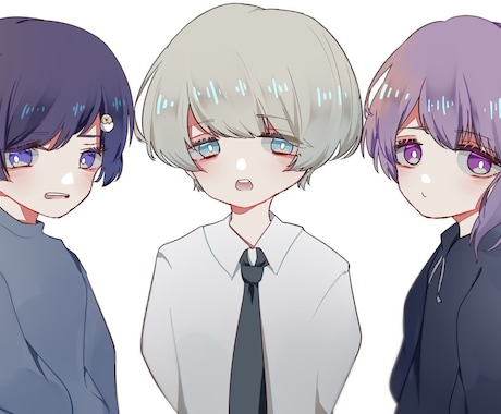 最短1日♡アイコン作成します きゅんとときめく可愛いアイコンを描かせて下さい！ イメージ2