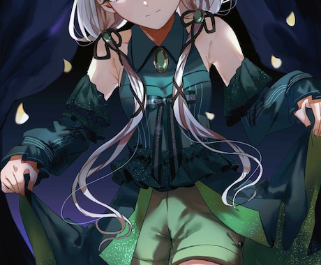 可愛い厚塗りイラストお描きします 素材を感じる厚塗りが得意です！ イメージ2