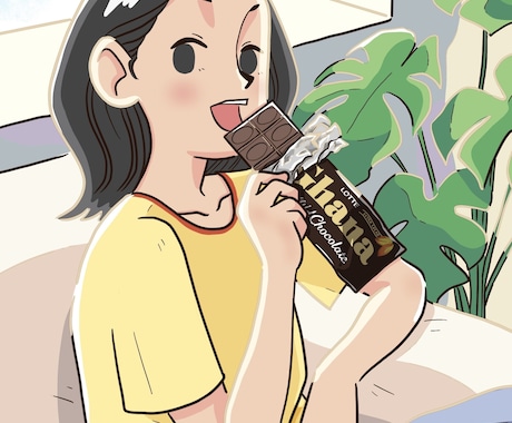 クールでアイコニックなイラスト描きます 広告・グッズ・ファッションなど目的に合わせたイラスト イメージ2
