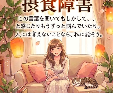 誰にも言えずに抱えているあなた。味方になります 食は心とつながっています。あなたのＳＯＳ私に吐き出して。 イメージ1