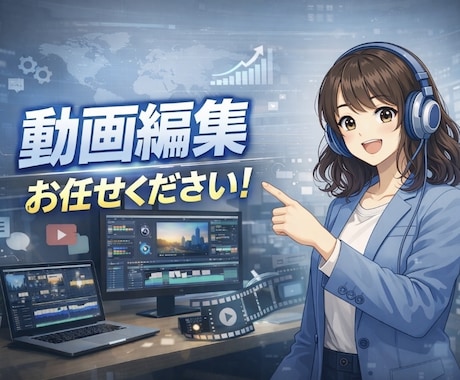 ビジネス系・商品紹介などの動画編集します 編集作業が苦手・面倒な方！お任せください！ イメージ1