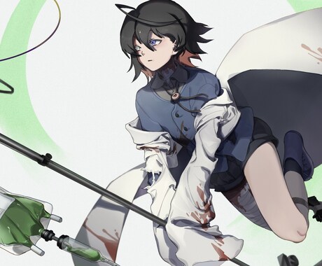 歌ってみた用イラスト作成します 動画用のイラストが必要な方へ! イメージ1