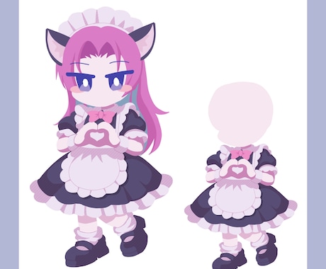 Vtuber向け！量産デフォルメイラスト制作します アイコン、おはV、サムネ、グッズにもピッタリ イメージ2