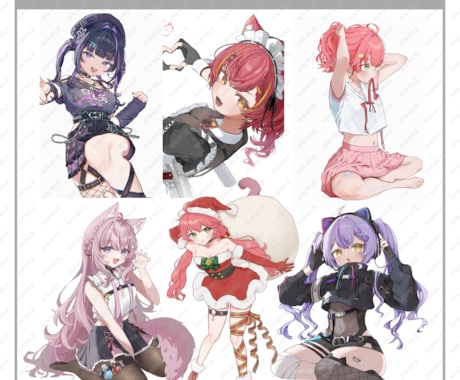 一枚絵・立ち絵描きます 男女問わず、アニメ塗りや厚塗り風も可能です！ イメージ2