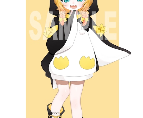 Vtuber、IRIAMキャラクターを制作します 商用利用OK!  パーツ分け、差分も可能です！ イメージ2