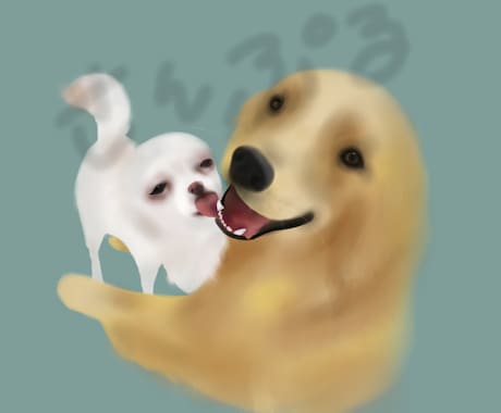 家族をイラストにします イメージ1