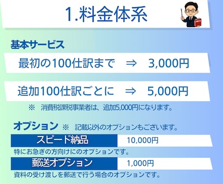 法人・個人事業主の記帳代行／会計入力を代行します ｜丁寧・迅速な記帳サポート｜会計業界10年｜税理士登録予定 イメージ2