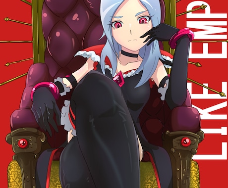 クールで少しレトロなアニメ塗りイラストを制作します イラストを使用したポスター、チラシを制作したい方におすすめ！ イメージ1