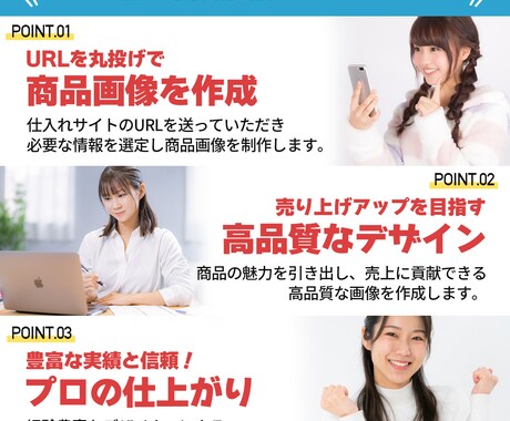 Amazon用メイン画像・サブ画像を7枚作成します 商品の魅力を最大限に！画像で売上をサポートします イメージ2