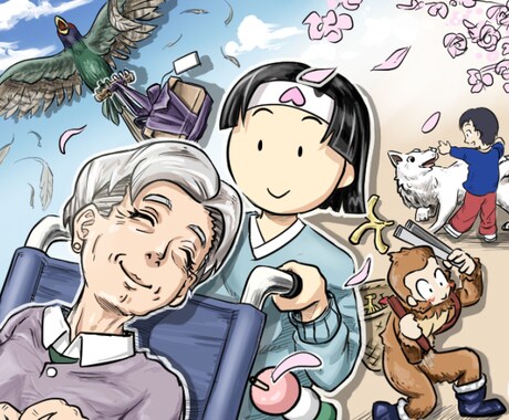 ドンピシャなアイコン、作らせてもらいます！ます 似顔絵風でも別モチーフでも、丸型アイコン描かせてもらいます！ イメージ2