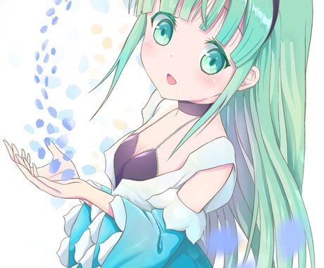 ご希望のタッチで女の子を描きます あなたのご希望に沿うキャラを作成します イメージ1