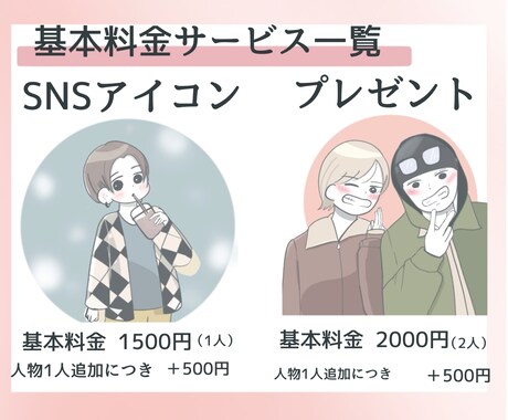 あなただけのオーダーメイドのイラストお描きします ふわっと癒されるイラストで伝わる貴方らしいイラスト イメージ2