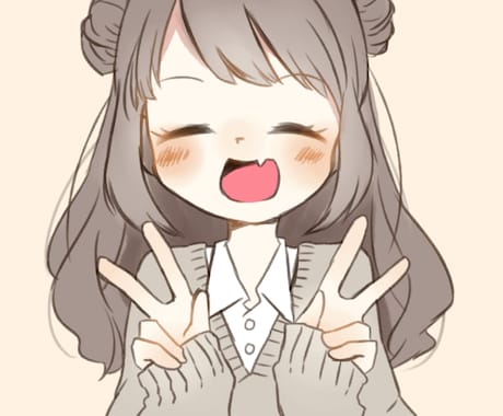 アイコンを描きます 可愛い系のアイコンが欲しい方にオススメです！ イメージ1