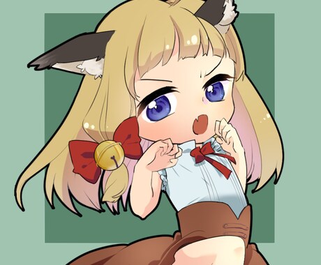 かわいいアイコンイラスト作成します 【５枚限定】でお安くかわいいイラストをお描きします イメージ1