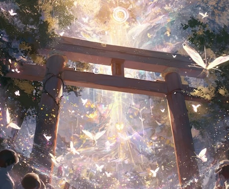 神様の御神託と遠隔参拝で神域とあなたを繋ぎます 日本全国好きな神社からあなたの悩みにメッセージをいただきます イメージ1