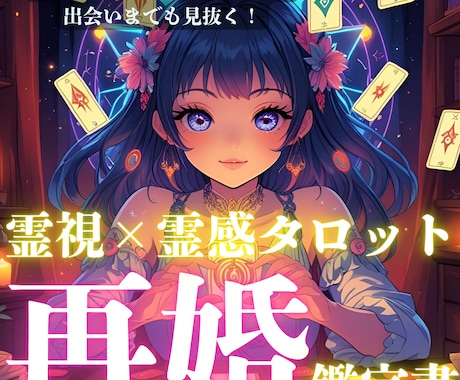 霊視×霊感タロット鑑定書✨再婚をじっくり鑑定します 占い好き×明るい未来に進みたいあなたへ｜本気で向き合う鑑定✨ イメージ1