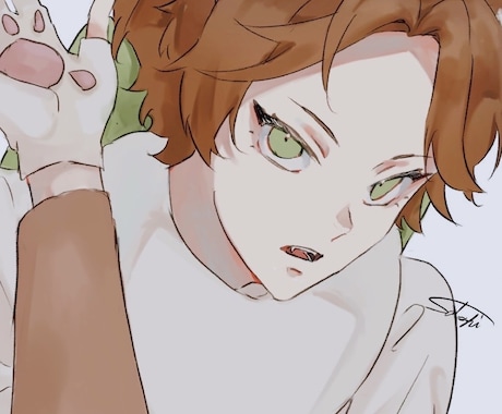 アップサイズ / バストアップのイラスト制作します あなたの願いを叶えるお手伝いをイラストでさせていただきます！ イメージ2