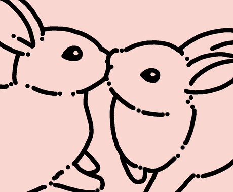 あなたのうちの子(ペット)シンプルイラストにます あなたの可愛いペットをシンプルで可愛いイラストにします！ イメージ2