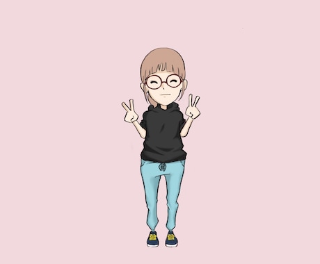 SNSなどの似顔絵アイコン作成します オリジナルの似顔絵アイコン使ってみませんか？ イメージ2