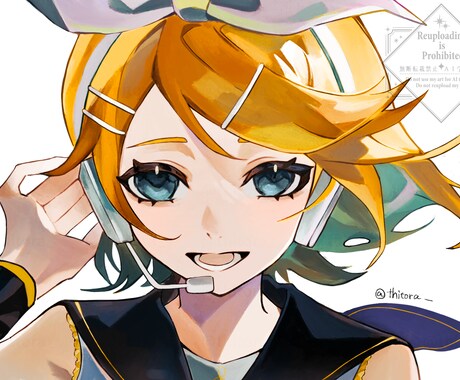厚塗りで綺麗なイラストを描きます アイコン、ヘッダー、サムネイル向けに綺麗なイラストを描きます イメージ2