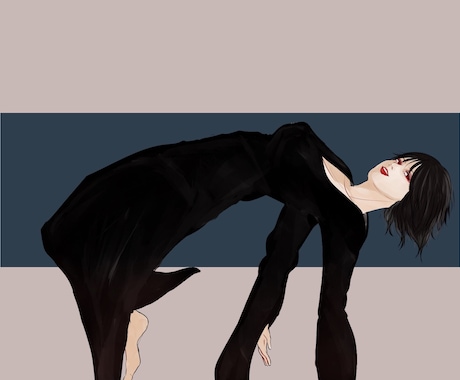 スタイルは要望に応えます あなた用のイラストを描きます。全身イラストでも可 イメージ1