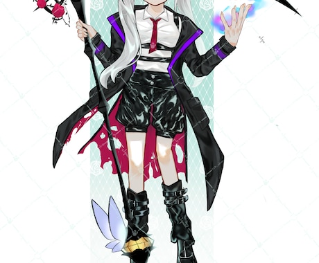 可愛らしい絵柄で描きます TRPGで使用されるキャラクター制作を行います！ イメージ2