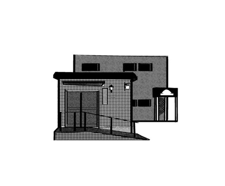 店舗や事務所の建物イラスト描きます ロゴマークとして、お店や事務所のHP素材にどうでしょうか? イメージ2