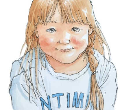 写真から~なんとなく似顔絵~を描きます 商用利用OK 名刺・チラシ またはプレゼント等にご活用下さい イメージ1