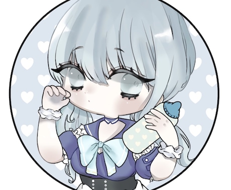 かわいいデフォルメキャラお描きします アイコン等にいかがでしょうか？ イメージ1