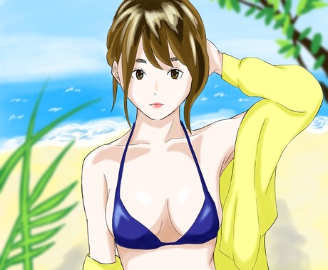 女の子のイラスト作成します 似顔絵からSNSのアイコンまで幅広く受付させていただきます。 イメージ1