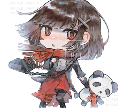 SDキャラ描きます 厚塗りのデフォルメおまかせください イメージ1