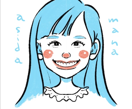 シンプルな似顔絵描きます シンプルなイラストをSNSなどのアイコンなどにいかがですか？ イメージ1