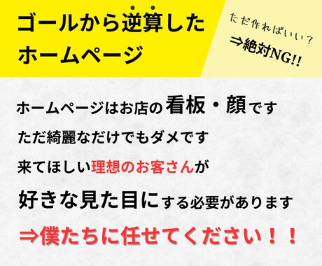 5名限定価格】簡単に更新・高品質HPを作成します 【スマホ対応＋SEO対策】集客に強いHPを最低価格でご提供！ イメージ2