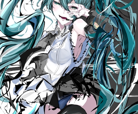 唯一無二の目を惹くイラストを描きます イメージを形に。目を引く1枚を世界観重視の貴方に。 イメージ2