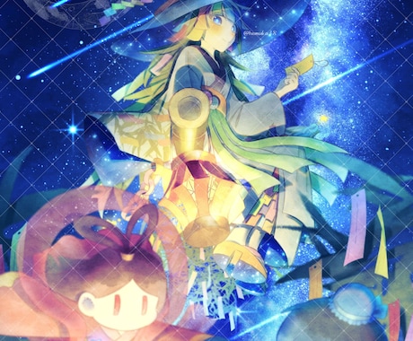 綺麗な水彩感のあるイラストを描きます 商用利用可！クオリティの高いイラスト描きます！ イメージ1