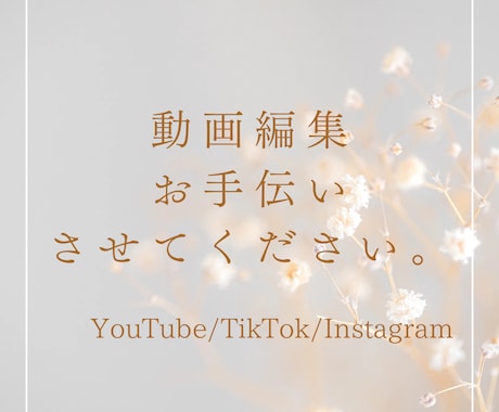 簡単な動画編集させていただきます 最高12万再生の実績⭐︎vlloで動画編集のお手伝い⭐︎ イメージ1