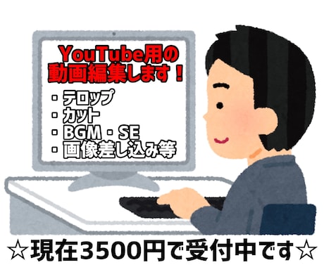 YouTubeやSNSの動画編集致します イメージ1