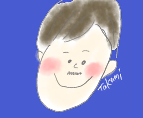 海外タッチで、水彩のほっこり似顔絵描きます 海外の子供が描いたような似顔絵を描きます。アイコンにも☺︎ イメージ2
