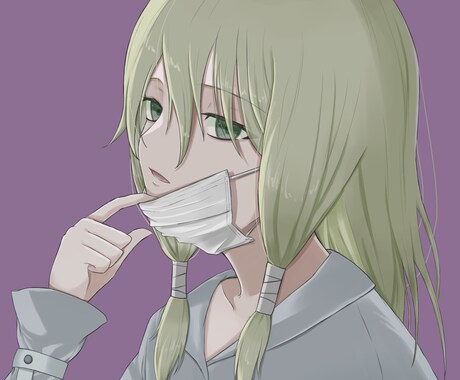 仕上がりおまかせ｜暗めで静かなイラスト制作します